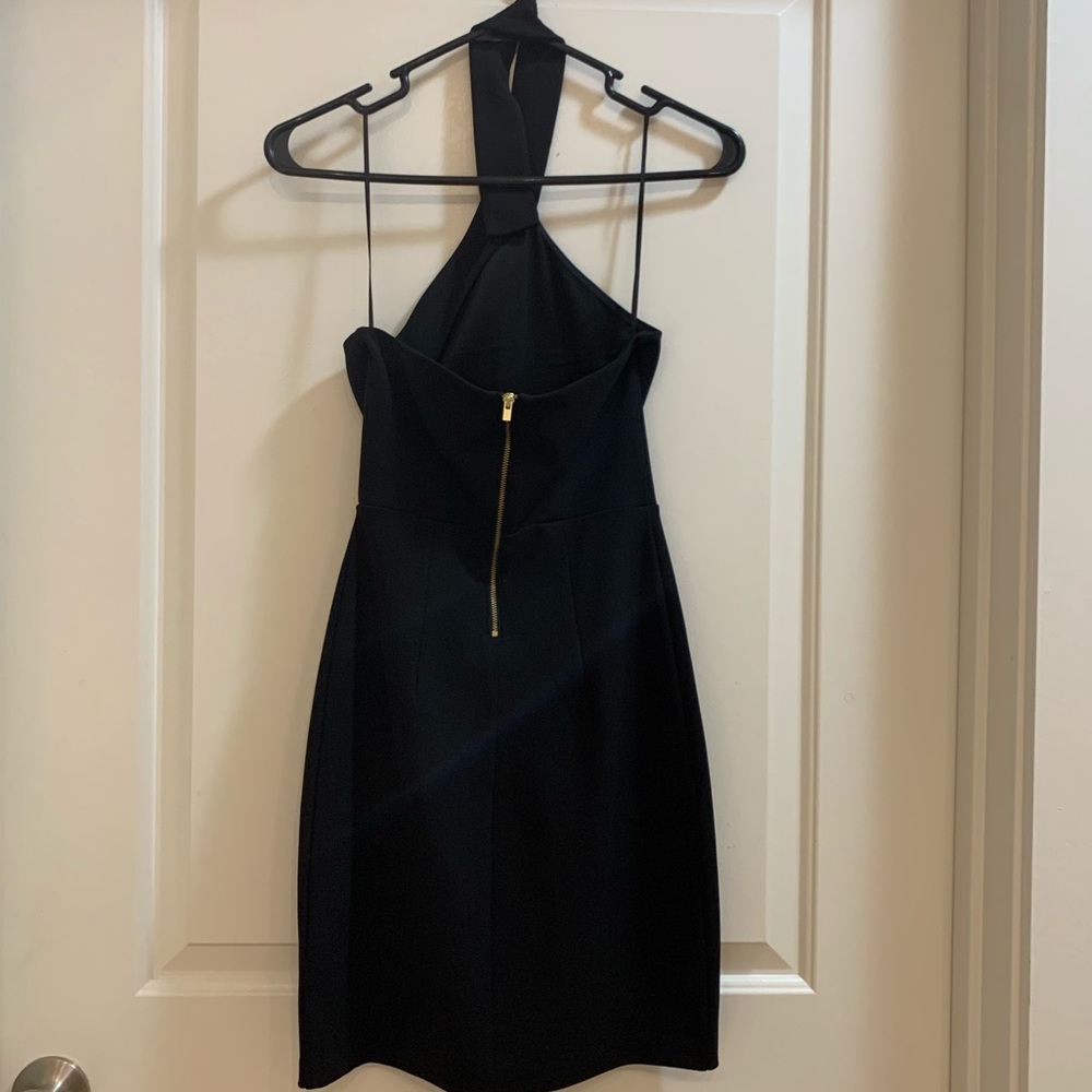 Express backless halter top dress!